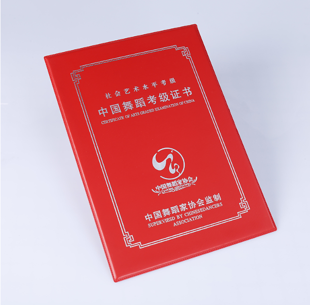 中国舞蹈考级证书